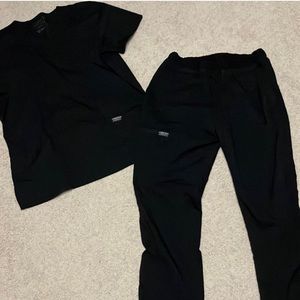 Black Cherokee Scrub Set